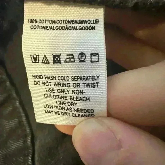 We The Free Denim Distressed Mini Skirt - Size 27 - Picture 5 of 5